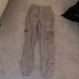 GARAGE Tan cargo pants